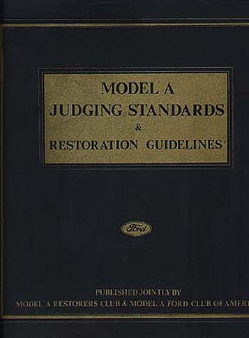 Model t ford judging guidelines #10