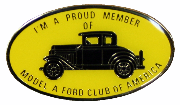 Club Pin ("I'm a proud member of MAFCA")   