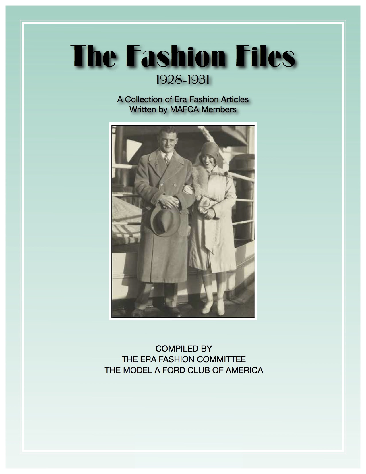The Fashion Files 1928 - 1931